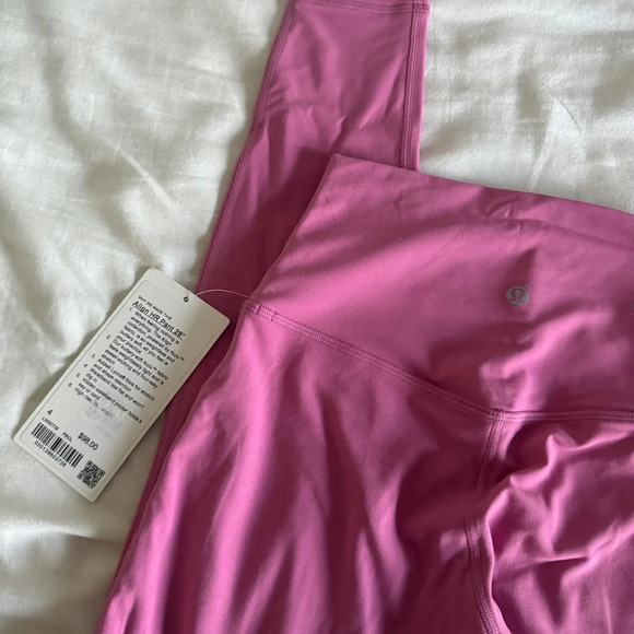 🆕 Lululemon Align HR Pant 28” Pink Blossom - Picture 5 of 9